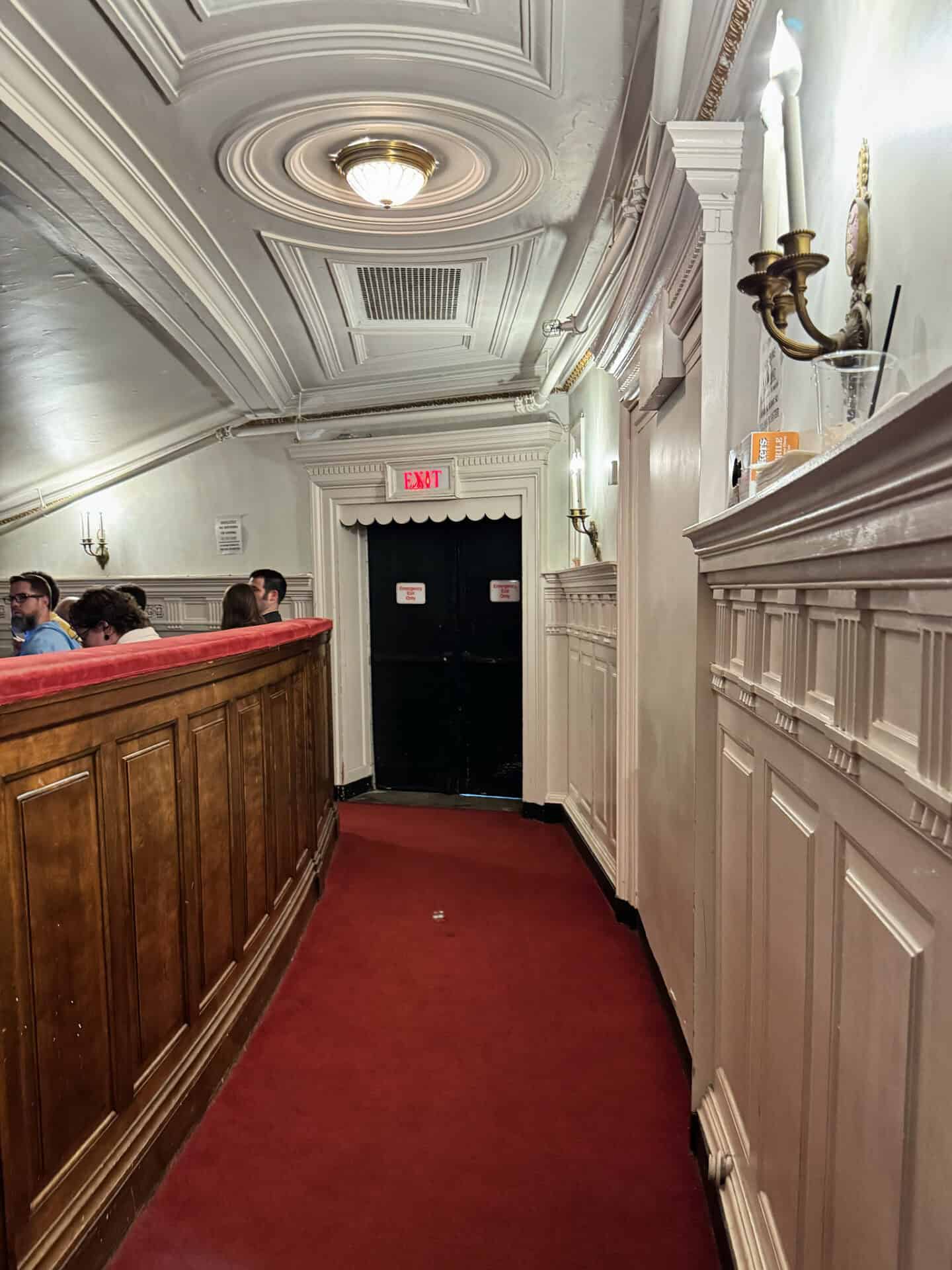 Popular Wilbur Theatre, Interior, Boston, Massachusetts, 1914. C H Blackall, Architects. Hand Colored, Original, Architecture, Vintage, Antique